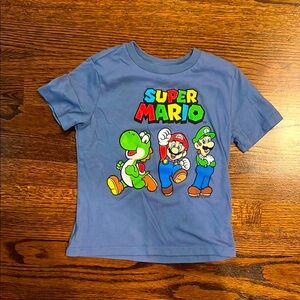 Old Navy Blue Super Mario Graphic Tee
